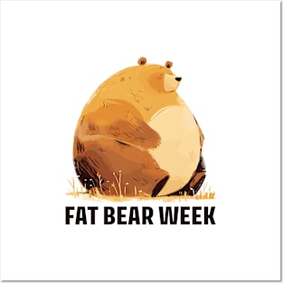 Fat Bear Week Posters and Art